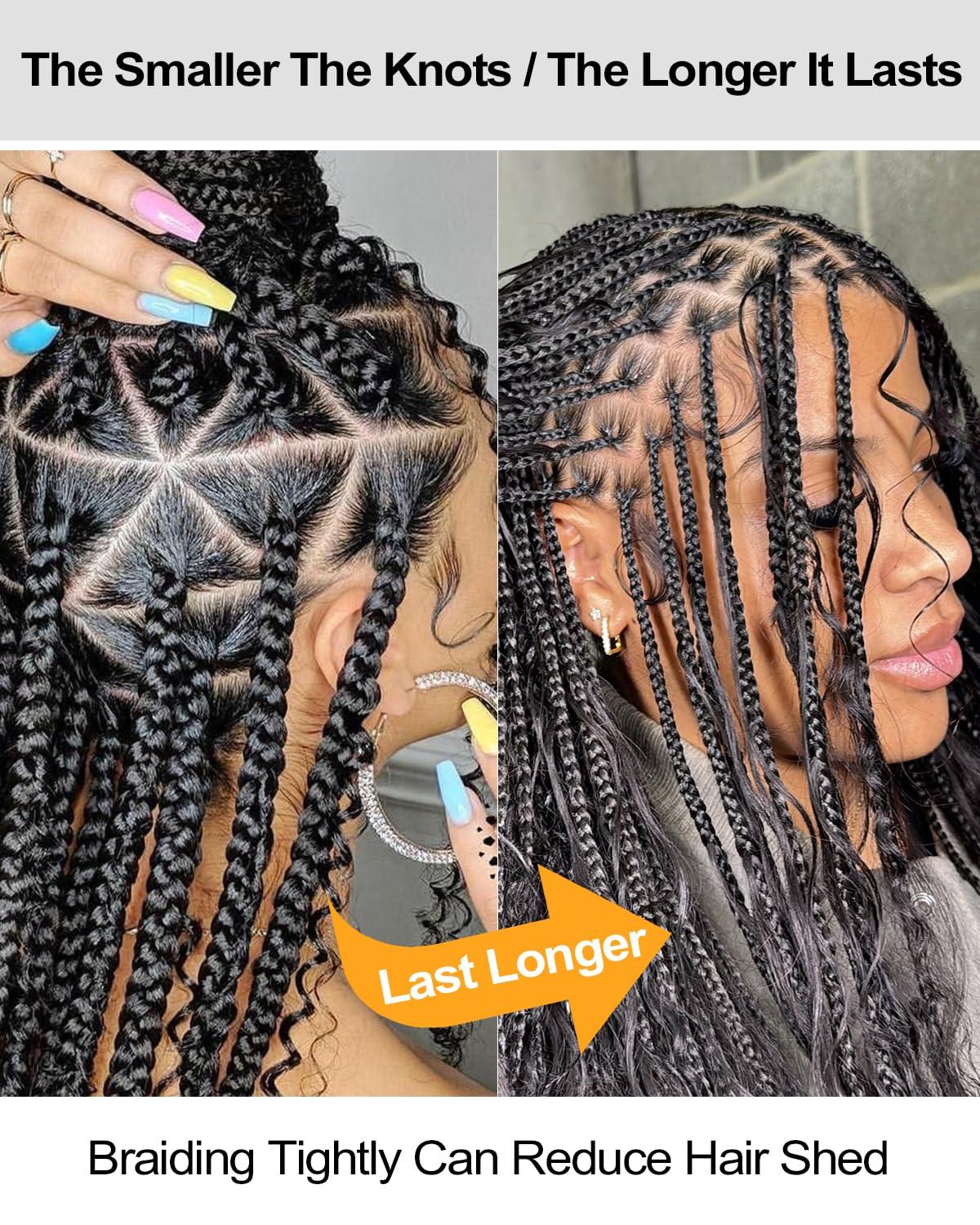 imageBEEOS Human Braiding Hair for Boho Braids 100g Deep Wave Bulk Human Hair for Braiding Bohemian Knotless Micro Braids 18 Inch 1B Natural Black30 Auburn Ginger100g