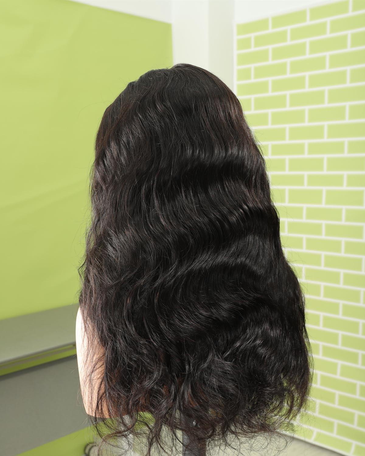 imageBEEOS Wear and Go 5x5 SKINLIKE Real HD Lace Closure Wig Precut 180 Density PrePlucked Bleached Knots Glueless Straight Virgin Human Hair Wigs 22 Inch9x6 Body Wave Glueless HD Lace Wig 180 Density