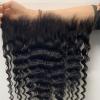 BEEOS 13×6 HD Lace Frontal Only, 0.10mm Ultra-thin Invisible Film Lace Straight Virgin Human Hair Frontal Pre Plucked Natural Hairline 20 Inch(13×4 HD Lace Frontal-Deep Wave)