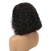 BEEOS 13×6 SKINLIKE Real HD Lace Frontal Bob Wig, Ultra-fitted Cap Pre-Plucked Bleached Knots 180% Density Straight Human Hair Wig 12 Inch(13×6 HD Lace Wig – Curly Bob)