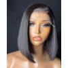 BEEOS 13×6 Ultra-fitted HD Lace Wig 250% Density Pre Plucked Curly Human Hair Wigs Bleached Knots 18 Inch(13×4 Brown Lace Straight Wig Small Cap Size-180% Density)