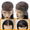 BEEOS 13×6 Ultra-fitted HD Lace Wig 250% Density Pre Plucked Curly Human Hair Wigs Bleached Knots 18 Inch(13×4 Brown Lace Straight Wig Small Cap Size-180% Density)