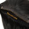 BEEOS 13×6 Ultra-fitted HD Lace Wig 250% Density Pre Plucked Curly Human Hair Wigs Bleached Knots 18 Inch(13×6 Full Frontal HD Lace Straight Wig Pre-cut Lace-180% Density)