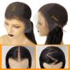 BEEOS 13×6 Ultra-fitted HD Lace Wig 250% Density Pre Plucked Curly Human Hair Wigs Bleached Knots 18 Inch(13×6 Transparent Lace Body Wave Wig Pre-cut Lace-150% Density)