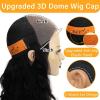 BEEOS Wear and Go 5×5 SKINLIKE Real HD Lace Closure Wig, Pre-cut 180% Density Pre-Plucked Bleached Knots Glueless Straight Virgin Human Hair Wigs 22 Inch(9×6 Body Wave Glueless HD Lace Wig 250% Density)