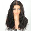 BEEOS Wear and Go 5×5 SKINLIKE Real HD Lace Closure Wig, Pre-cut 180% Density Pre-Plucked Bleached Knots Glueless Straight Virgin Human Hair Wigs 22 Inch(9×6 Body Wave Glueless HD Lace Wig 250% Density)
