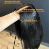 BEEOS Wear to Go 5×5 Pre-cut SKINLIKE Real HD Lace Closure Wig, 180% Density Glueless Short Straight Bob Wig Pre-Plucked Bleached Knots Human Hair Wigs Ready to Wear 12 Inch(5×5 Glueless HD Lace Bob Wig)