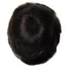 BEEOS 0.03mm Thin Skin Toupee Hair for Men 8×10 Inch PU Base Mens Toupee #1B Natural Black