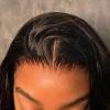 BEEOS 13×6 SKINLIKE Real HD Lace Frontal Bob Wig, Ultra-fitted Cap Pre-Plucked Bleached Knots 180% Density Straight Human Hair Wig 12 Inch(13×4 HD Lace Wig – Straight Bob)