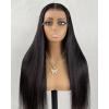 BEEOS 13×6 Ultra-fitted HD Lace Wig 250% Density Pre Plucked Curly Human Hair Wigs Bleached Knots 18 Inch(5×5 HD Lace Straight Wig-180% Density)