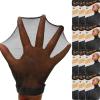 BEEOS Black SKINLIKE HD Wig Cap, 4 Pieces Invisible and Sheer Breathable Ultra-thin Stretchy Stocking Caps for Lace Front Wigs, Bald Cap for Women(Black 24 PCS)