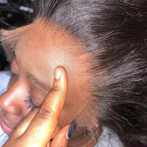 BEEOS 13×6 HD Lace Frontal Only, 0.10mm Ultra-thin Invisible Film Lace Straight Virgin Human Hair Frontal Pre Plucked Natural Hairline 20 Inch(13×4 HD Lace Frontal-Body Wave)