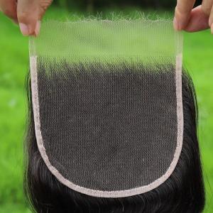 BEEOS 13×6 HD Lace Frontal Only, 0.10mm Ultra-thin Invisible Film Lace Straight Virgin Human Hair Frontal Pre Plucked Natural Hairline 20 Inch(6×6 HD Lace Closure-Straight)