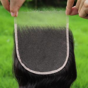 BEEOS 13×6 HD Lace Frontal Only, 0.10mm Ultra-thin Invisible Film Lace Straight Virgin Human Hair Frontal Pre Plucked Natural Hairline 20 Inch(6×6 HD Lace Closure-Deep Wave)