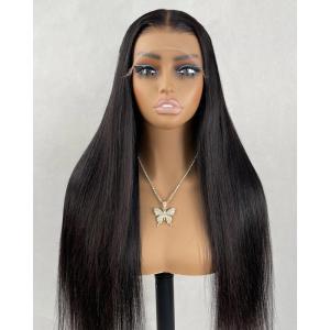 BEEOS 13×6 Ultra-fitted HD Lace Wig 250% Density Pre Plucked Curly Human Hair Wigs Bleached Knots 18 Inch(Ultra-fitted 13×6 Full Frontal HD Lace Straight Wig-250% Density)