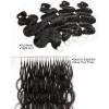 BEEOS Highlights Human Crochet Hair P4/27, Deep Wave Pre-Separated Miracle Knots Feather Crochet Hair for Women, Brown with Honey Blonde 16 Inch 40g(160g-Body Wave-Natural Black)