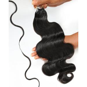 BEEOS Highlights Human Crochet Hair P4/27, Deep Wave Pre-Separated Miracle Knots Feather Crochet Hair for Women, Brown with Honey Blonde 16 Inch 40g(40g-Body Wave-Natural Black)