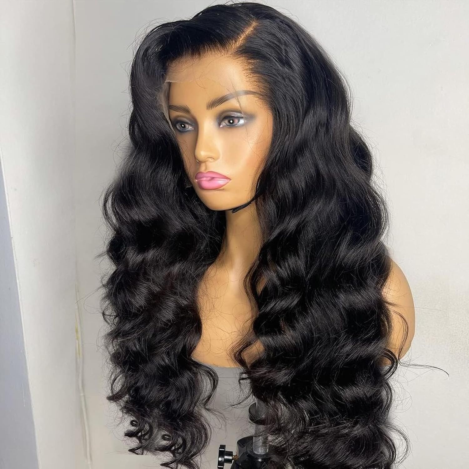 image:imageBEEOS 5x5 SKINLIKE Real HD Lace Closure Wig 01mm Ultrathin Invisible HD Lace Ture 180 Density Natural Color Human Hair Body Wave 18 Inch13x6 Ultrafitted HD Lace Wig Body Wave 250 Density