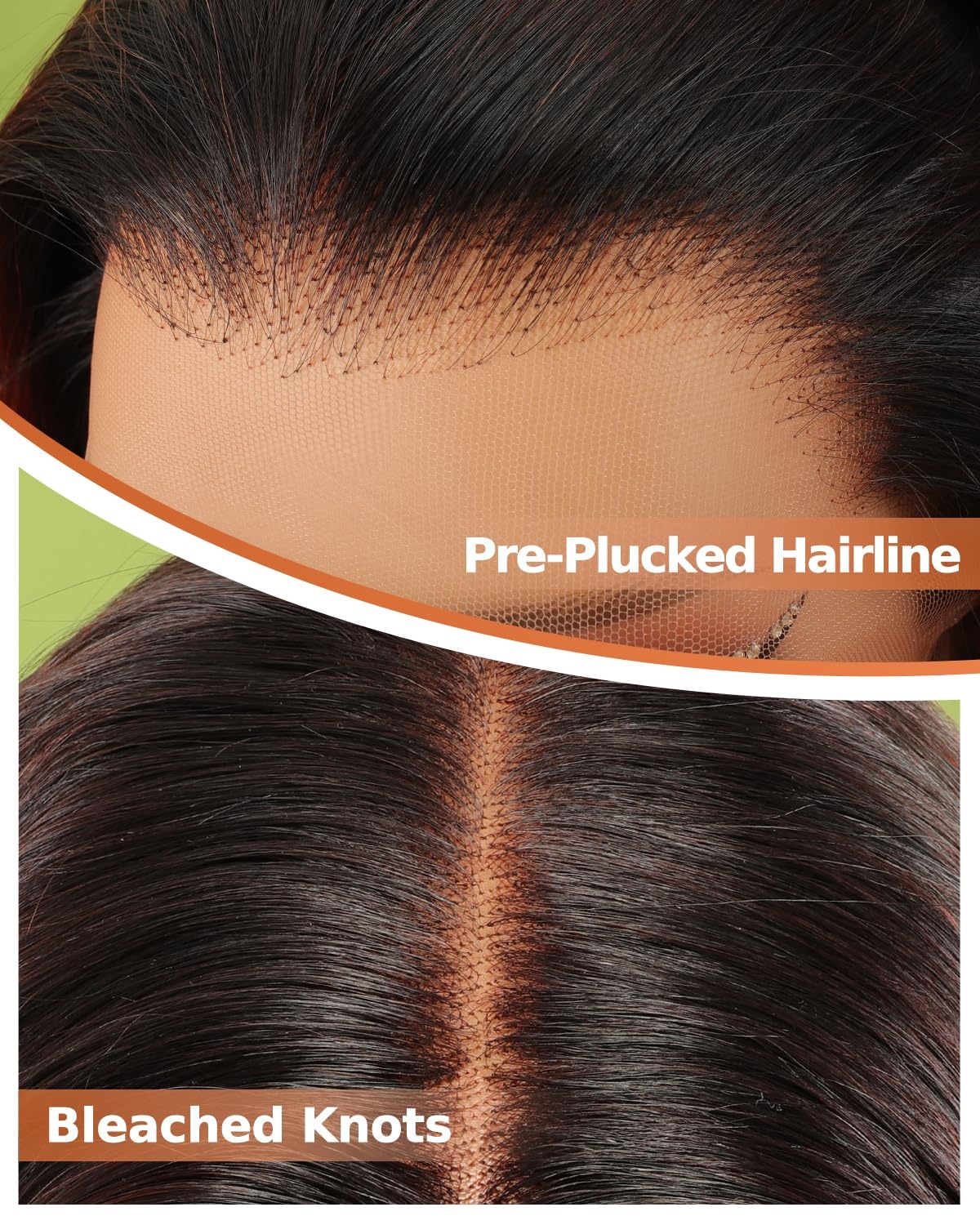 image:imageBEEOS 5x5 SKINLIKE Real HD Lace Closure Wig 01mm Ultrathin Invisible HD Lace Ture 180 Density Natural Color Human Hair Body Wave 18 Inch13x6 Ultrafitted HD Lace Wig Body Wave 250 Density
