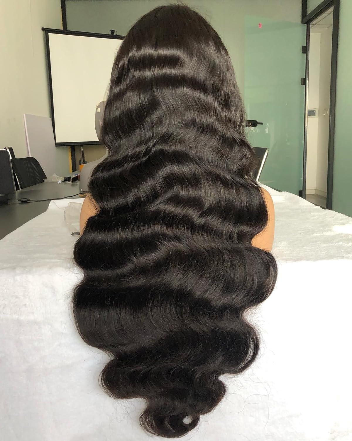 image:imageBEEOS 5x5 SKINLIKE Real HD Lace Closure Wig 01mm Ultrathin Invisible HD Lace Ture 180 Density Natural Color Human Hair Body Wave 18 Inch13x6 Ultrafitted HD Lace Wig Body Wave 250 Density