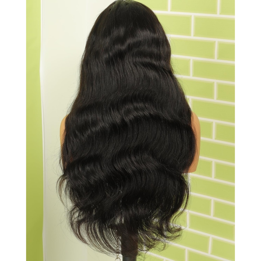 image:imageBEEOS 5x5 SKINLIKE Real HD Lace Closure Wig 01mm Ultrathin Invisible HD Lace Ture 180 Density Natural Color Human Hair Body Wave 18 Inch13x6 HD Lace Frontal Wig Body Wave 250 Density