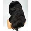 BEEOS 5×5 SKINLIKE Real HD Lace Closure Wig, 0.1mm Ultra-thin Invisible HD Lace Ture 180% Density Natural Color Human Hair Body Wave 18 Inch(13×6 Ultra-fitted HD Lace Wig- Body Wave- 180% Density)