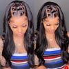 BEEOS 5×5 SKINLIKE Real HD Lace Closure Wig, 0.1mm Ultra-thin Invisible HD Lace Ture 180% Density Natural Color Human Hair Body Wave 18 Inch(5×5 HD Lace Wig- Body Wave- 180% Density)