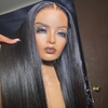 BEEOS Glueless Wigs Human Hair Pre-plucked Pre-Cut 5×5 HD Lace Wig 250% Density Straight Pre Everything Wear and Go Wig Bleached Knots 20 Inch(5×5 Straight Glueless HD Lace Wig 250% Density)