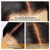 BEEOS Glueless Wigs Human Hair Pre-plucked Pre-Cut 5×5 HD Lace Wig 250% Density Straight Pre Everything Wear and Go Wig Bleached Knots 20 Inch(9×6-Body Wave -Natural Color-180% Density)