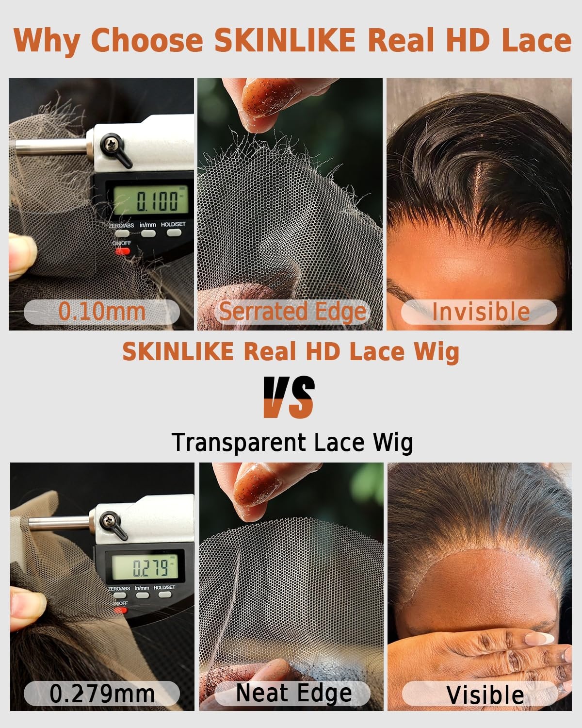 image:imageBEEOS Jet Black 5x5 SKINLIKE Real HD Lace Closure Body Wave 010mm Ultrathin Invisbile HD Lace Can Melt into Any Skin Tone Human Hair Closure PrePlucked Bleached Knot 14 Inch5x5 Closure Body Wave 1 Jet Black
