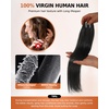 BEEOS 3 Body Wave Bundles Human Hair 18 20 22 Inch, Double Weft 100% Remy Human Hair Bundles for Black Women Sew In and Quick Weave, Natural Black 95g x 3(#1Jet Black Body Wave)