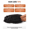 BEEOS 3 Body Wave Bundles Human Hair 18 20 22 Inch, Double Weft 100% Remy Human Hair Bundles for Black Women Sew In and Quick Weave, Natural Black 95g x 3(Natural Black Burmese Curly)