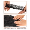 BEEOS Afro Kinkys Bulk Human Hair, 4C Curly for Braids 50gram, Kinky-Curly Human Hair Bulk For Mini Twists, Dreadlocks Extensions, Locs Repair, 350#Ginger 16inch(#350 Ginger)