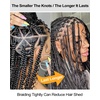 BEEOS Human Braiding Hair for Boho Braids 50g, Deep Wave Remy Human Hair for Boho Braids Full Ends No Weft 16 Inch #1B Natural Black(#4 Chocolate Brown-100g)